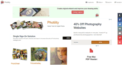Desktop Screenshot of photility.com